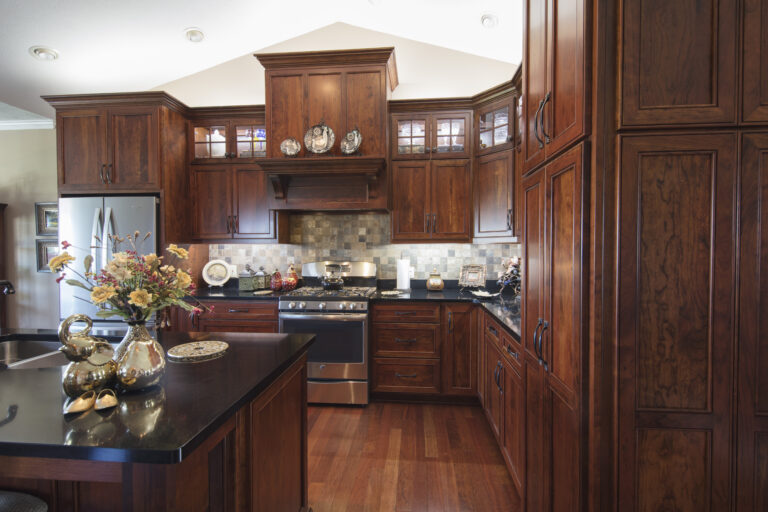custom handcrafted cabinets