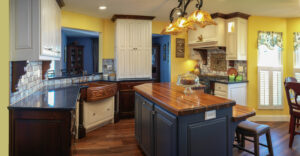 custom cabinetry in kitchen